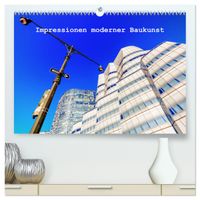 Buch Cover Impressionen moderner Baukunst (hochwertiger Premium Wandkalender 2025 DIN A2 quer), Kunstdruck in Hochglanz