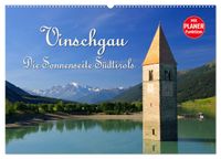 Buch Cover Vinschgau - Die Sonnenseite Südtirols (Wandkalender 2025 DIN A2 quer), CALVENDO Monatskalender