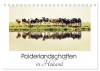 Buch Cover Polderlandschaften in Holland (Tischkalender 2025 DIN A5 quer), CALVENDO Monatskalender