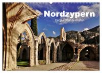 Buch Cover Nordzypern. Berge - Strände - Kultur (Wandkalender 2025 DIN A2 quer), CALVENDO Monatskalender