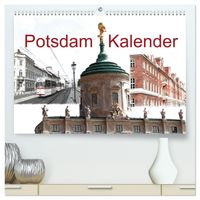 Buch Cover Potsdam Kalender (hochwertiger Premium Wandkalender 2025 DIN A2 quer), Kunstdruck in Hochglanz
