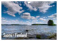 Buch Cover Suomi – Finnland (Wandkalender 2025 DIN A4 quer), CALVENDO Monatskalender