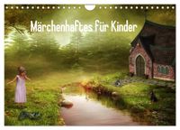 Buch Cover Märchenhaftes für Kinder (Wandkalender 2025 DIN A4 quer), CALVENDO Monatskalender