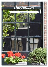 Buch Cover Amsterdam detailverliebt (Wandkalender 2025 DIN A2 hoch), CALVENDO Monatskalender