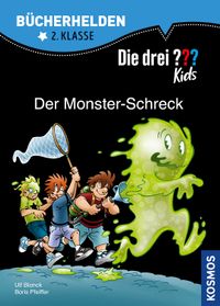 Buch Cover Die drei ??? Kids, Bücherhelden 2. Klasse, Der Monster-Schreck