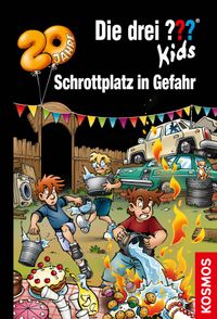 Buch Cover Die drei ??? Kids, 78, Schrottplatz in Gefahr (drei Fragezeichen Kids)
