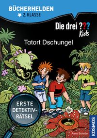 Buch Cover Die drei ??? Kids, Bücherhelden 2. Klasse, Tatort Dschungel