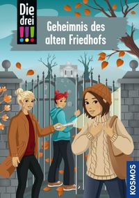 Buch Cover Die drei !!!,116, Geheimnis des alten Friedhofs