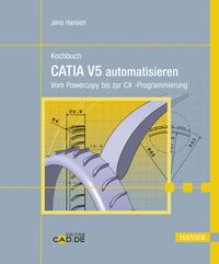 Buch Cover Kochbuch - CATIA V5 automatisieren
