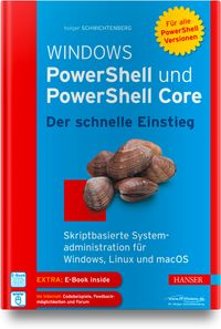 Buch Cover Windows PowerShell und PowerShell Core - Der schnelle Einstieg