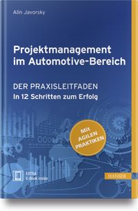Buch Cover Projektmanagement im Automotive-Bereich