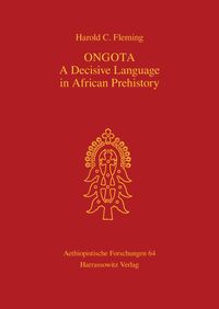 Buch Cover Ongota: A Decisive Language in African Prehistory