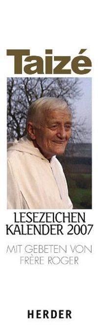 Buch Cover Taizé Lesezeichen Kalender 2007