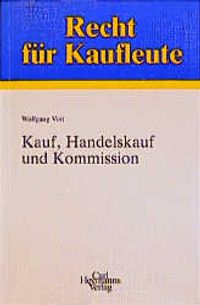 Buch Cover Kauf, Handelskauf und Kommission