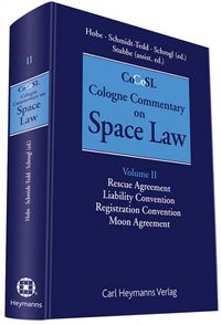 Buch Cover Cologne Commentary on Space Law