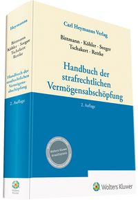 Buch Cover Handbuch der strafrechtlichen Vermögensabschöpfung