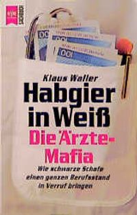 Buch Cover Habgier in Weiss