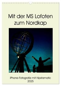 Buch Cover Mit der MS Lofoten zum Nordkap (Wandkalender 2025 DIN A3 hoch), CALVENDO Monatskalender