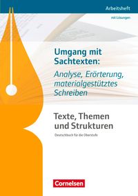 Buch Cover Texte, Themen und Strukturen - Arbeitshefte - Abiturvorbereitung-Themenhefte 2016