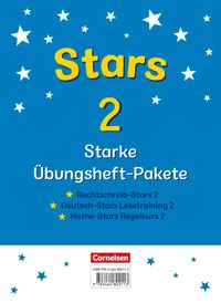 Buch Cover STARS - starke Übungshefte - Basiskompetenzen Deutsch und Mathematik - 2. Schuljahr