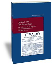 Buch Cover Juristen und die Bauernfrage