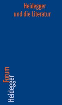 Buch Cover Heidegger und die Literatur