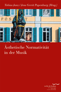 Buch Cover Ästhetische Normativität in der Musik