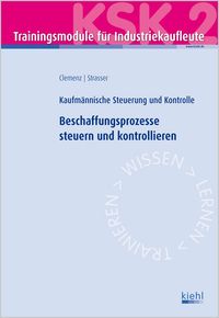 Buch Cover Trainingsmodul Industriekaufleute - Beschaffungsprozesse steuern und kontrollieren (KSK 2)