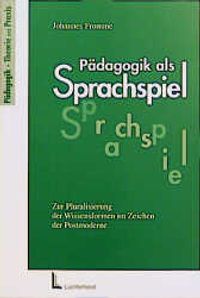 Buch Cover Pädagogik als Sprachspiel