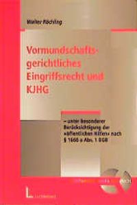 Buch Cover Das Verhältnis des vormundschaftlichen Eingriffsrecht zum KJHG