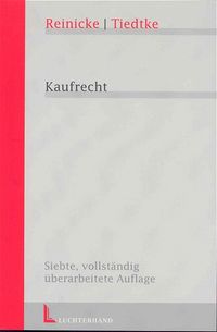 Buch Cover Kaufrecht
