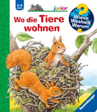 Buch Cover Wieso? Weshalb? Warum? junior, Band 46 - Wo die Tiere wohnen