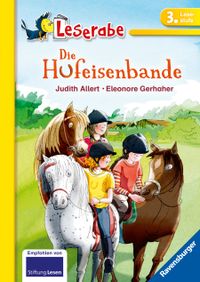 Buch Cover Leserabe 3. Lesestufe, Band 3 - Die Hufeisenbande