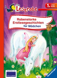 Buch Cover Rabenstarke Erstlesegeschichten für Mädchen - Leserabe 1. Klasse - Erstlesebuch für Kinder ab 6 Jahren