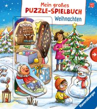Buch Cover Mein großes Puzzle-Spielbuch - Weihnachten