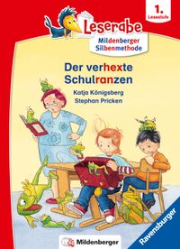 Buch Cover Leserabe mit Mildenberger Silbenmethode - Der verhexte Schulranzen