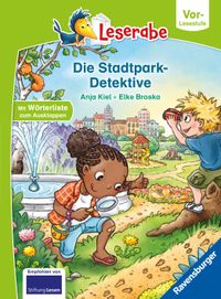 Buch Cover Leserabe Vor-Lesestufe - Die Stadtpark-Detektive