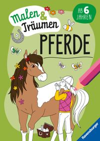 Buch Cover Pferde - malen & träumen