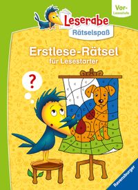 Buch Cover Leserabe Rätselspaß - Erstlese-Rätsel für Lesestarter (Vor-Lesestufe)