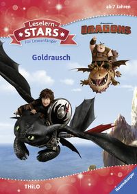 Buch Cover Leselernstars Dragons: Goldrausch