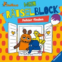 Buch Cover Die Maus Mein Rätselblock Fehler finden