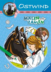 Buch Cover Ostwind: Malen nach Zahlen ab 7