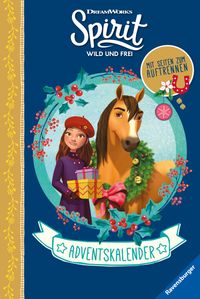 Buch Cover Dreamworks Spirit Wild und Frei: Adventskalender