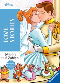 Buch Cover Disney - Malen nach Zahlen: Love Stories