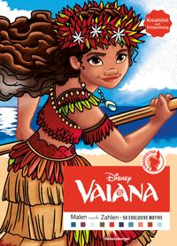 Buch Cover Disney Malen nach Zahlen - Vaiana