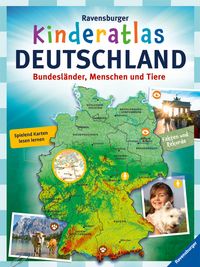 Buch Cover Ravensburger Kinderatlas Deutschland