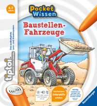 Buch Cover tiptoi® Baustellen-Fahrzeuge