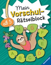 Buch Cover Mein Vorschul-Rätselblock