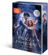 Buch Cover Palace of Ink & Illusions, Band 2: Die Nacht des Verrats (Knisternde Romantasy von SPIEGEL-Bestsellerautorin Sabine Schoder)