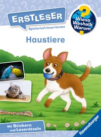 Buch Cover Wieso? Weshalb? Warum? Erstleser, Band 12 - Haustiere